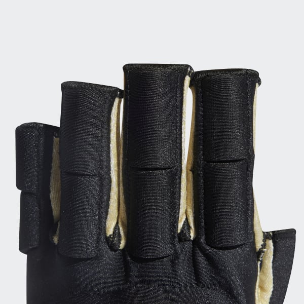 Black OD Black/Gold Hockey Glove Medium