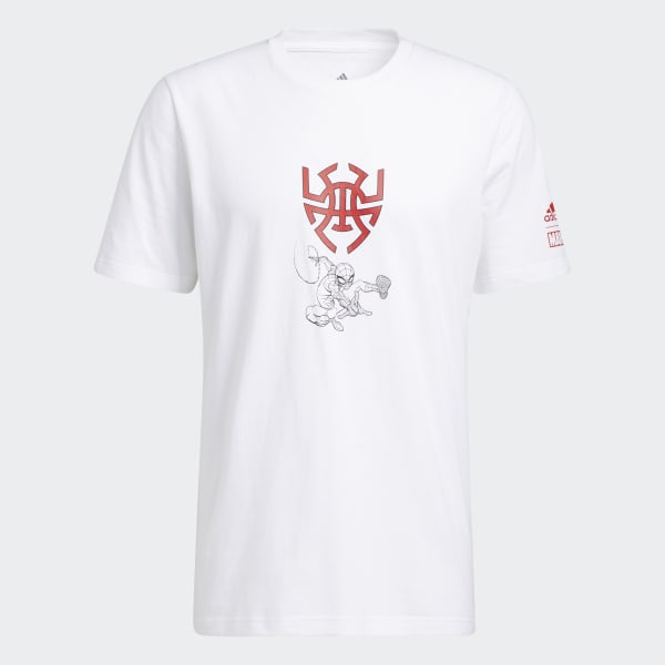 adidas Marvel Donovan Mitchell Journey Tee White adidas Malaysia