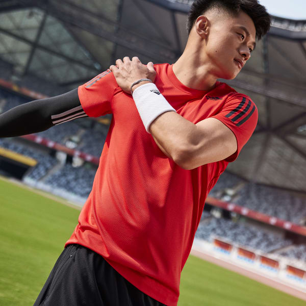 Rojo Camiseta HEAT.RDY Warrior BJ569