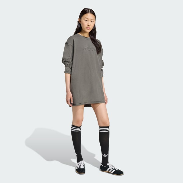 cerná Layered Long-Sleeve Tee Dress