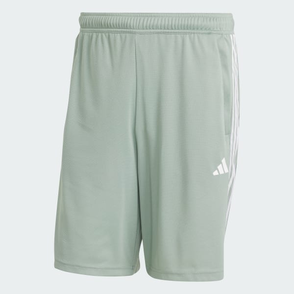 Hijau Celana Pendek Training Train Essentials Piqué 3-Stripes