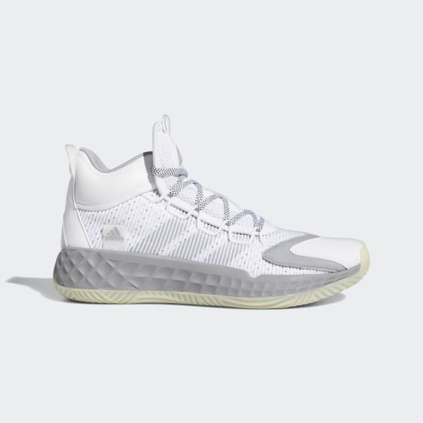 Adidas Pro Boost Mid Shoes White Adidas Us