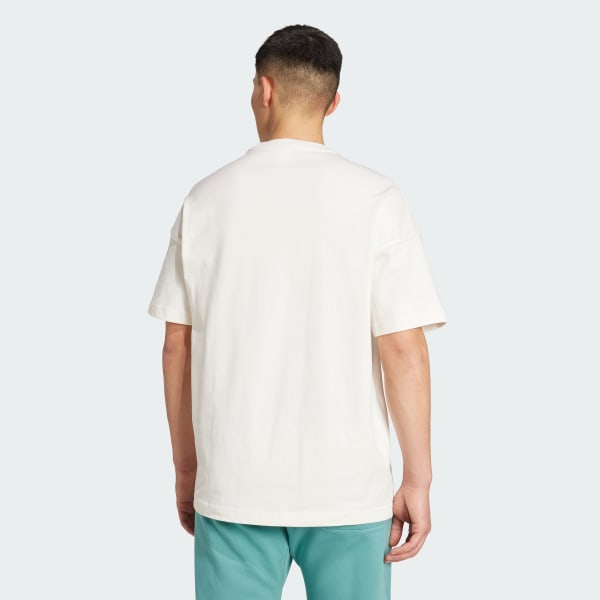 White ALL SZN Embroidered Graphics Tee