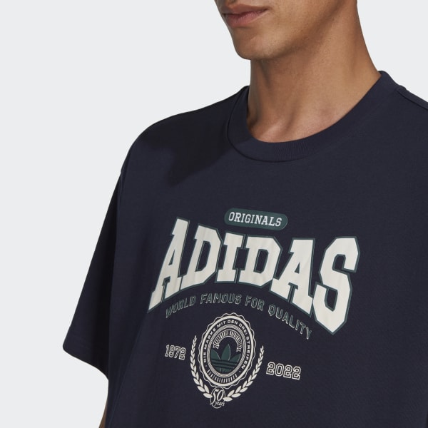 Blue adidas Originals Class of 72 Tee (Gender Neutral) MMR80
