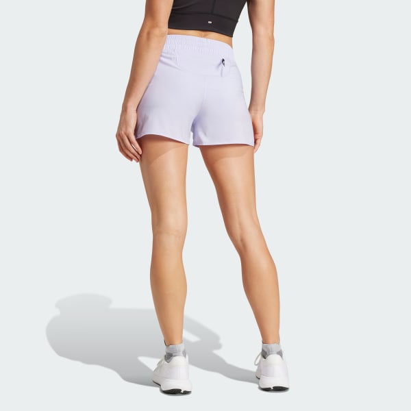Purple Own the Run Shorts