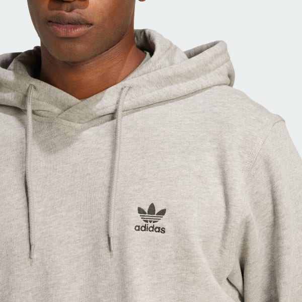 adidas Trefoil Essentials Hoodie French Terry Grey adidas