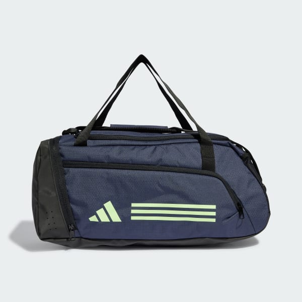 Biru Tas Duffel Essentials 3-Stripes
