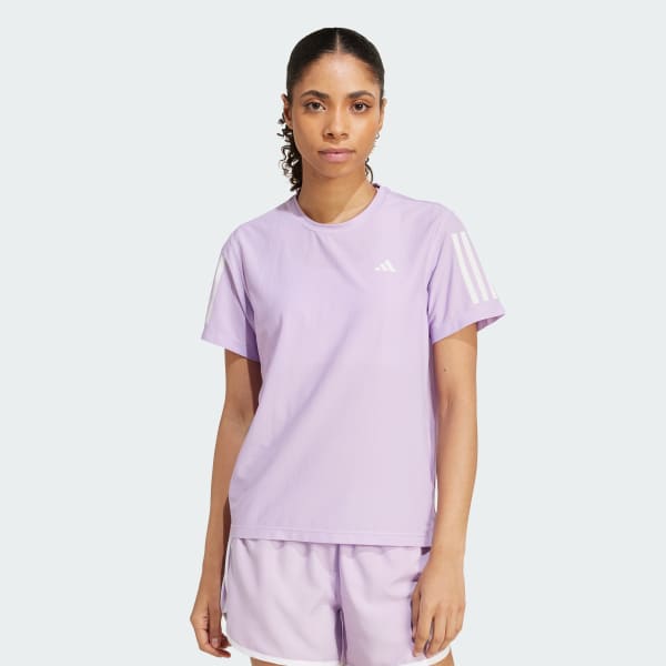 Purple Own The Run Tee