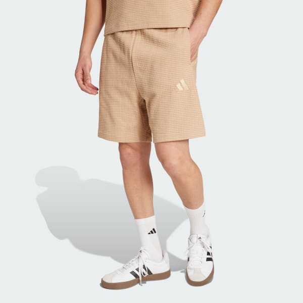 Brown ALL SZN Waffle Knit 7-inch Shorts