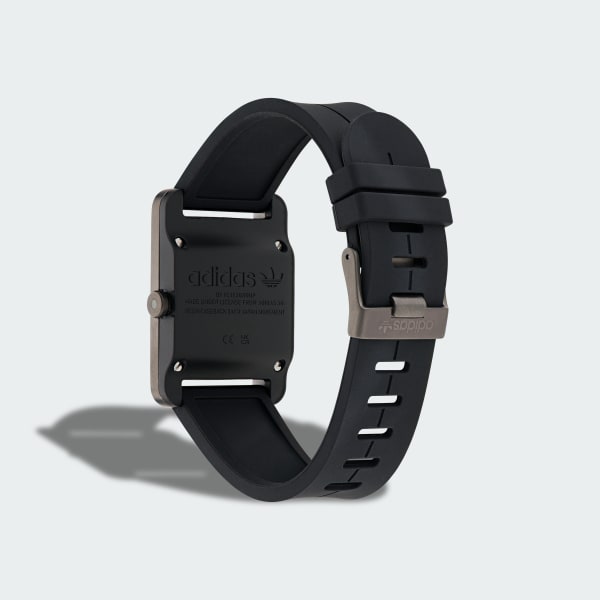 Grijs Retro Pop 1 Horloge