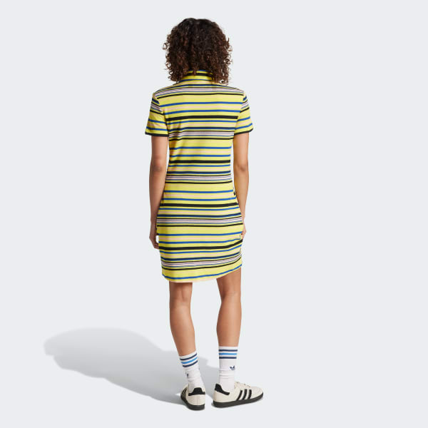 Amarillo Vestido Striped Towel