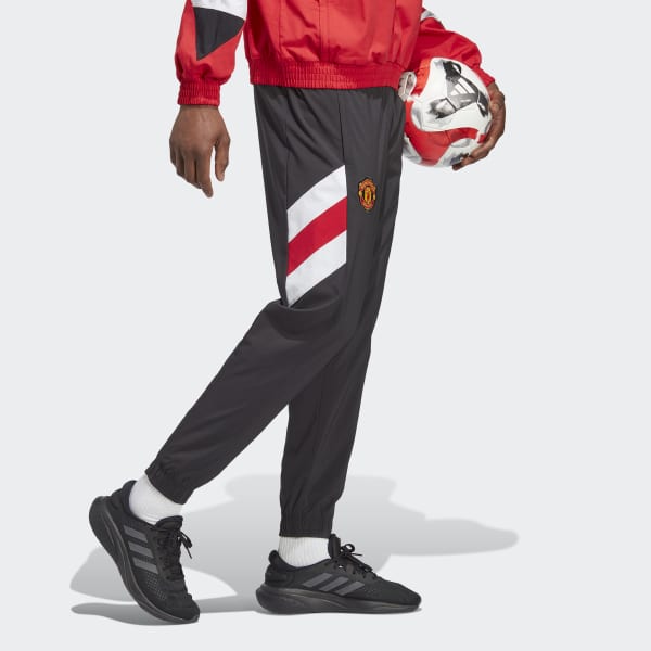 Black Manchester United Icon Woven Pants