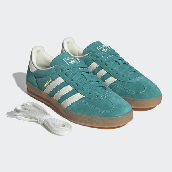 スニーカー adidas Gazelle Indoor Green Amazon.com | adidas Gazelle Indoor Womens Collegiate Green
