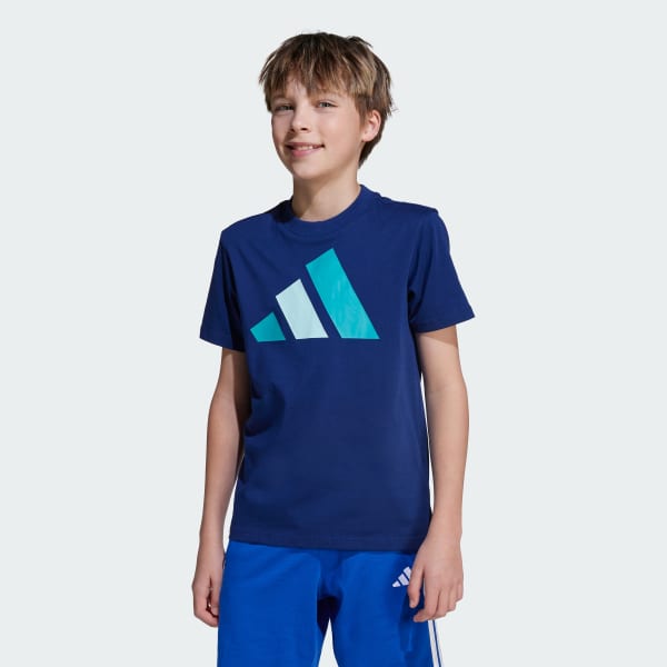 Azul Playera Essentials Kids