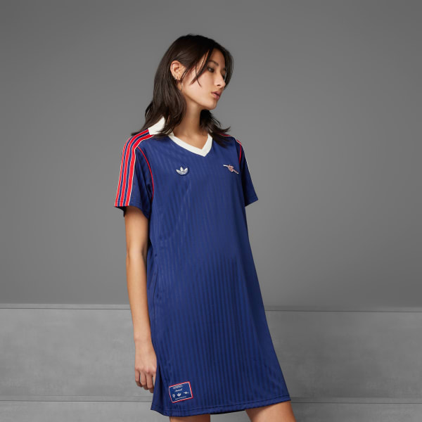 Azul Vestido Arsenal Terrace Icons