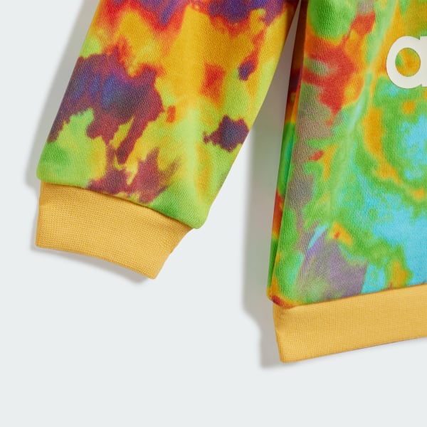Conjunto de Buzo y Calzas Tie Dyed Kids Negro adidas adidas Chile