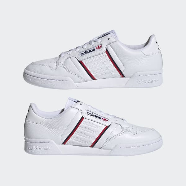 White Continental 80 Shoes JQ933