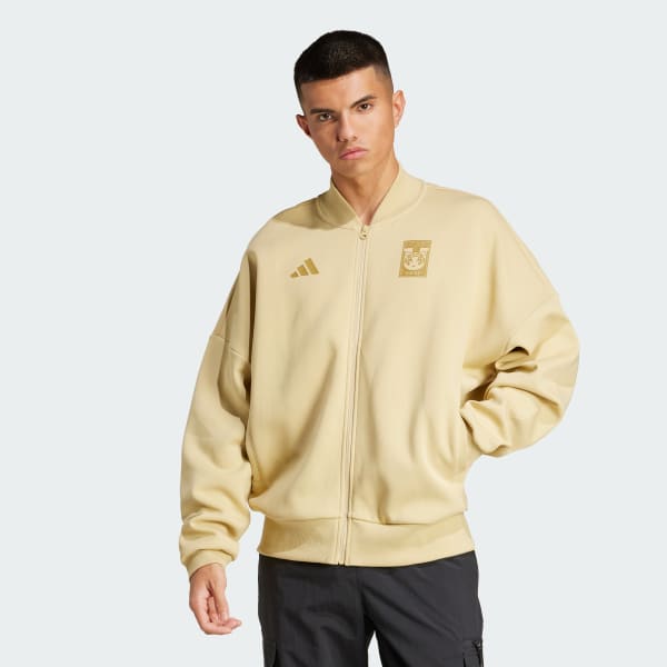 Beige Chamarra Tigres UANL x Wonder Woman
