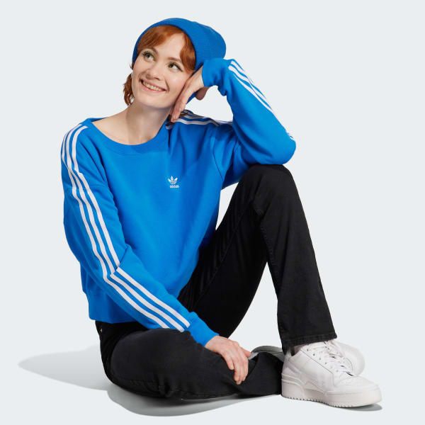 adidas Adicolor Classics Loose Sweatshirt | US | - adidas Lifestyle Women\'s Blue