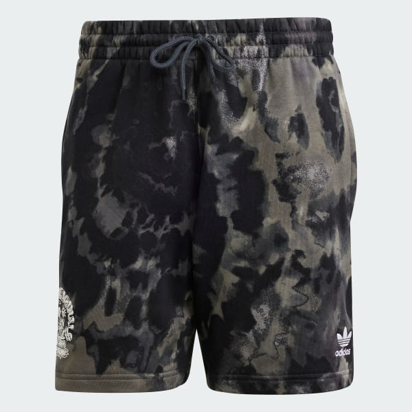 Nero Short Tie-Dyed