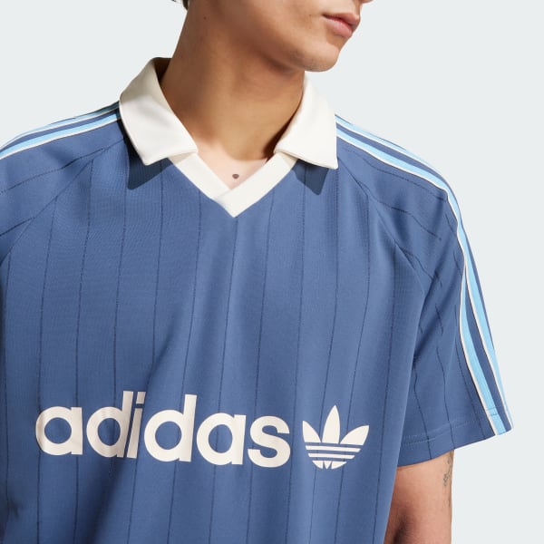 adidas ピンストライプジャージー adidas（アディダス）の「ピンストライプジャージー