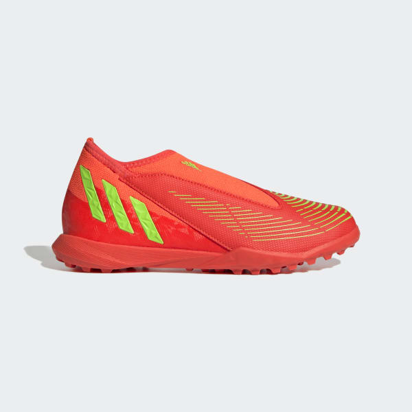 Πορτοκαλί Predator Edge.3 Laceless Turf Boots