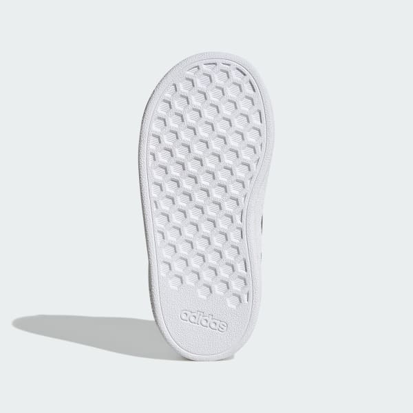 Bianco Scarpe Grand Court Lifestyle Hook and Loop