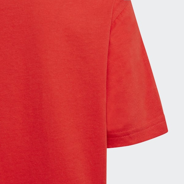 สีแดง เสื้อยืดพิมพ์ลาย adidas SPRT Collection