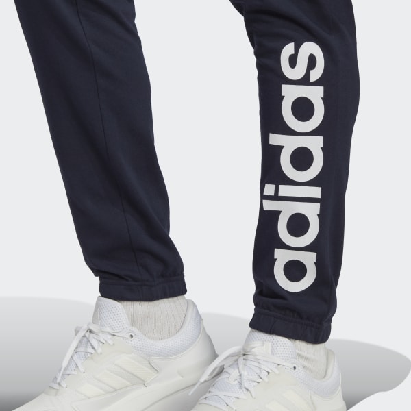 Essentials Single Jersey Tapered Elasticized Cuff Logo Pants