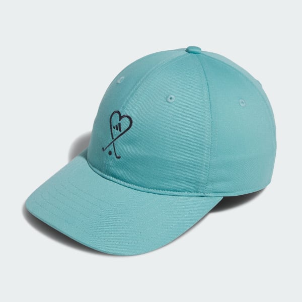 Turquoise Heart & Clubs Hat