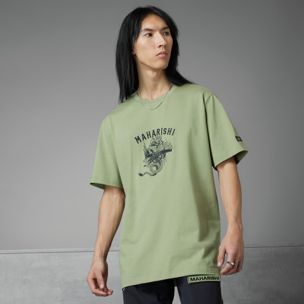 Green 아스널 x Maharishi 티