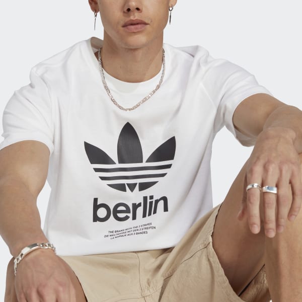 Hvit Icone Berlin City Originals T-skjorte