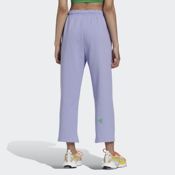 Lila adidas by Stella McCartney Cropped Sweat Pants BWC63