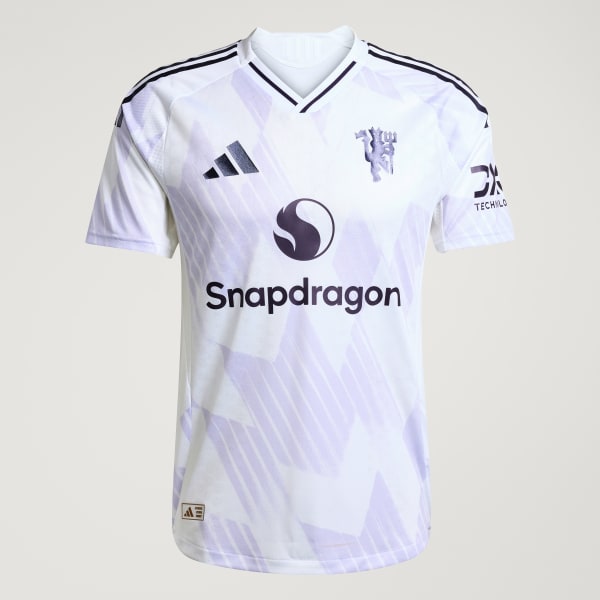 adidas Manchester United 25/26 Away Authentic Jersey - White