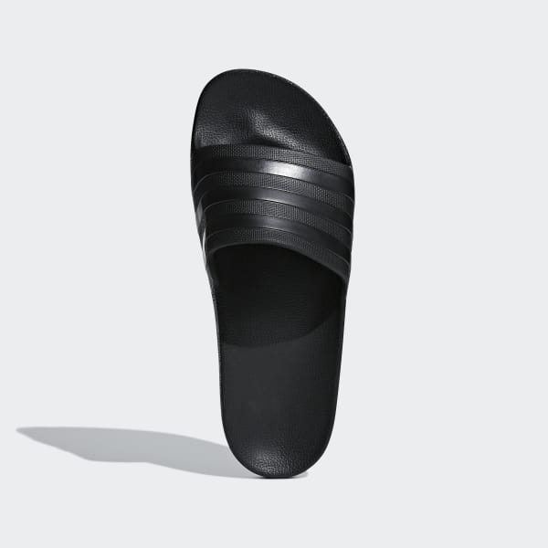 Negro Sandalias adilette Aqua