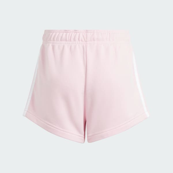 Pink Essentials 3-Stripes shorts