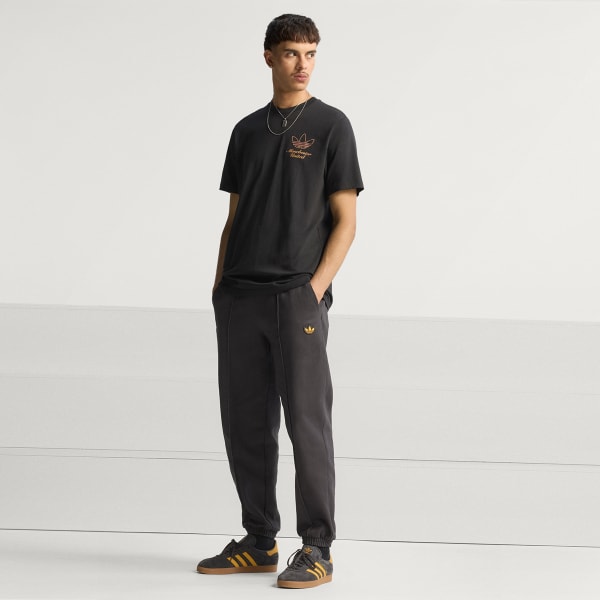 Negro Playera Graphic del Manchester United FC Icons