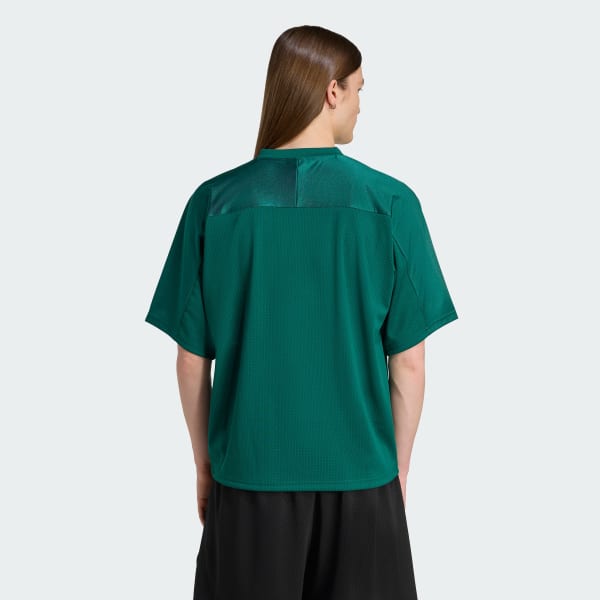 Green adidas Originals Dept. Graphic Mesh Jersey