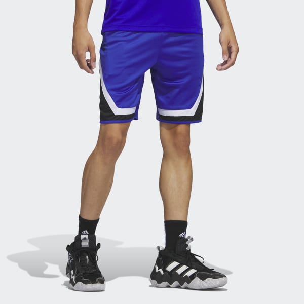 Blue adidas Pro Block Shorts