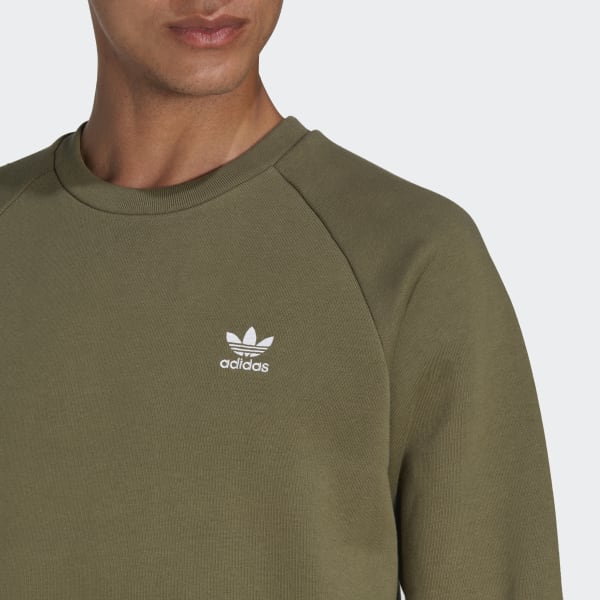 Gronn Trefoil Essentials Crewneck Genser BVB37