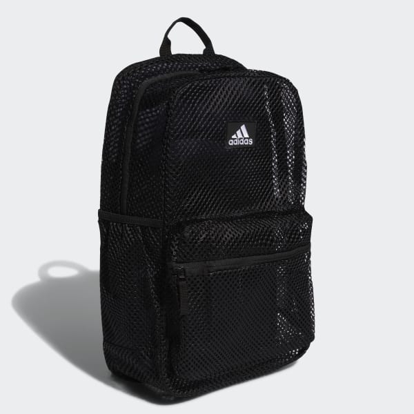 adidas Hermosa Mesh Backpack Black Unisex Training adidas US