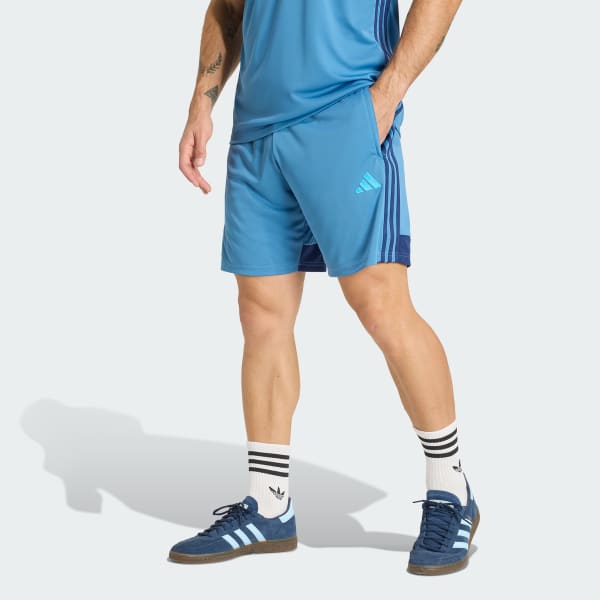 Azul Shorts Tiro 25 Essentials