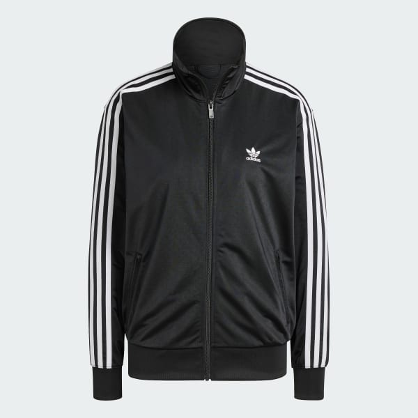 Negro Chamarra Deportiva Adicolor Classics Firebird Holgada