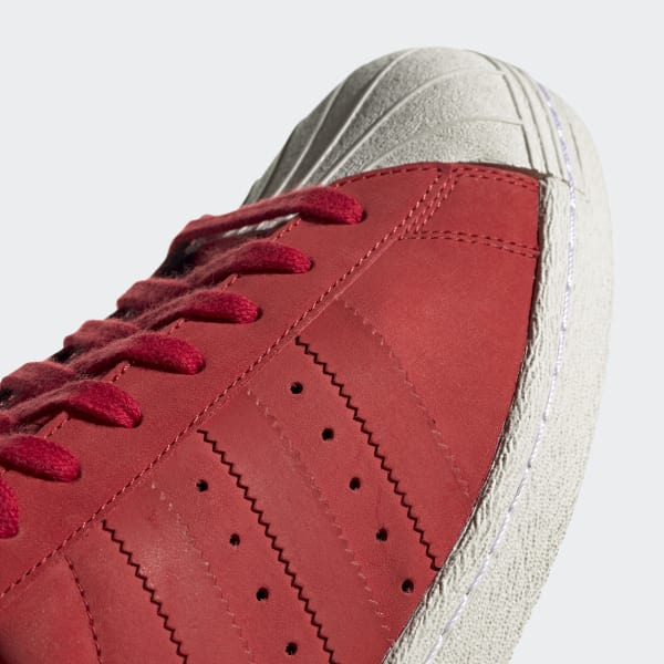 Adidas Superstar 80s Ayakkabi Kirmizi Adidas Turkey