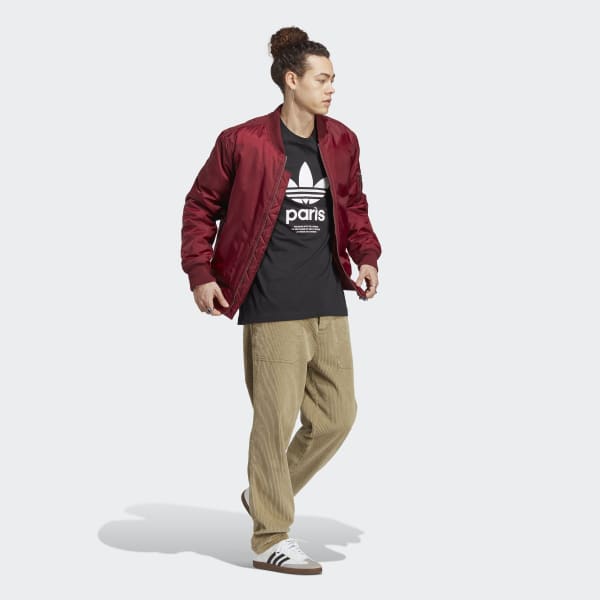 Zwart Icone Paris City Originals T-shirt