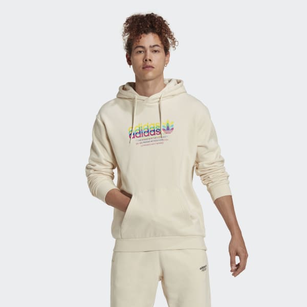 beige Hyperreal Hoodie VA056