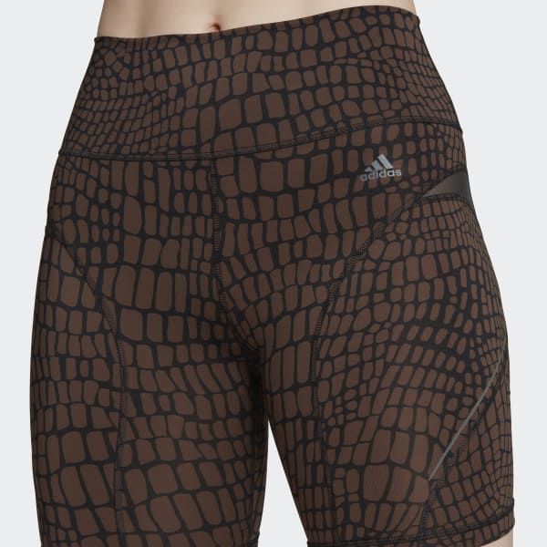 nau Quần Bike Shorts Họa Tiết Da Cá Sấu TrainIcons EVY63