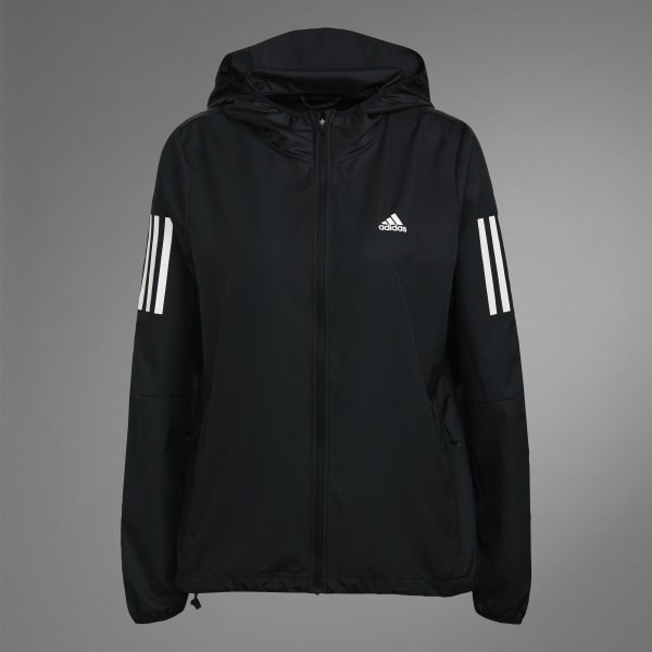 Black windbreaker hoodie on sale