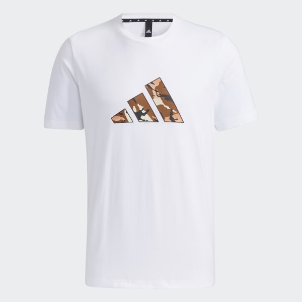 Blanco Camiseta Badge of Sport Estampada 49049