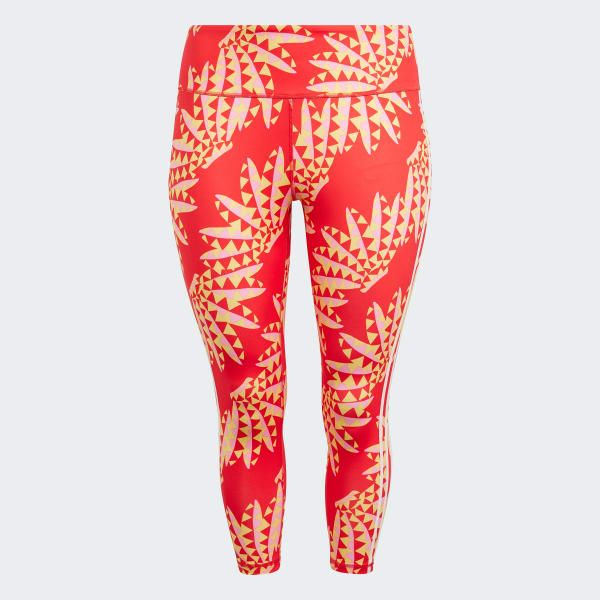 Vermelho Legging 7/8 adidas x FARM Rio